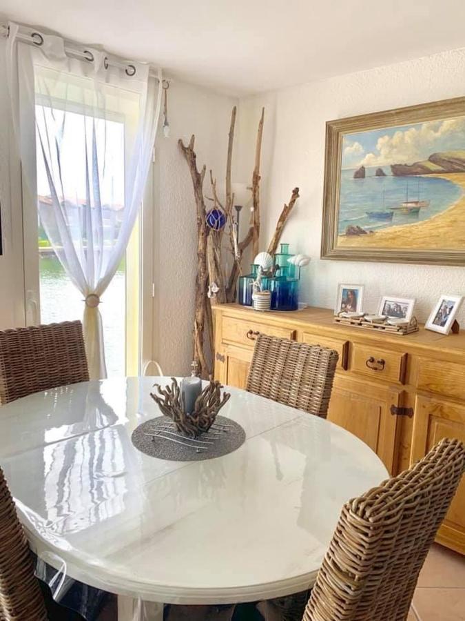 Appartement Vue Mer - Rdc - Parking Prive - Meuble Tourisme 4 Etoiles Agde Kültér fotó